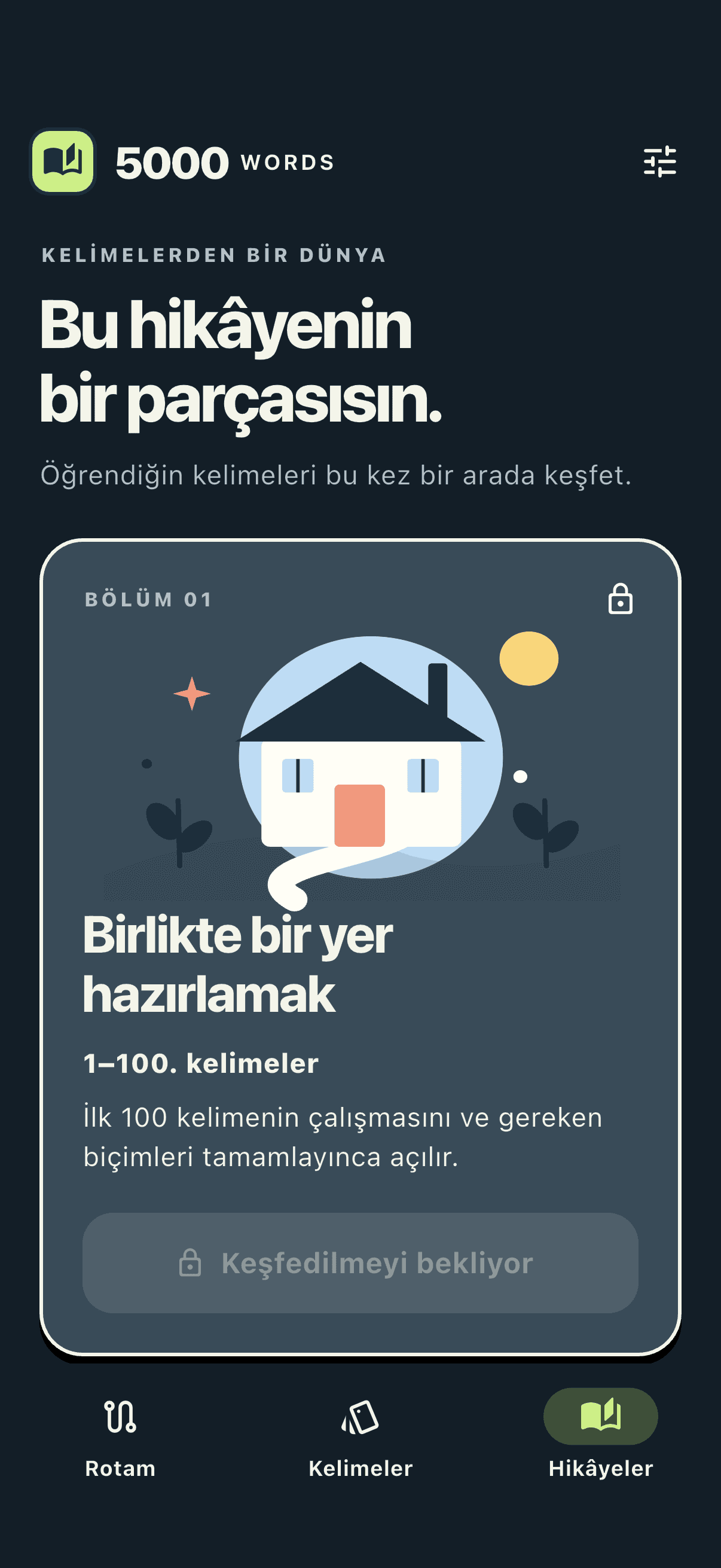 5000 Words - iOS Hikâyeler